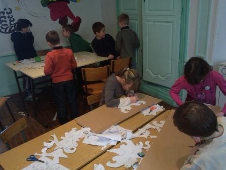 Fabrication des masques de carnaval (2)